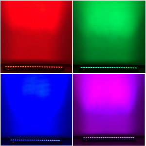 Hot bán Nhà Máy Giá DJ Sân khấu thanh ánh sáng trong nhà DMX512 điều khiển âm thanh 24*3 Wát RGB 3in1 <span class=keywords><strong>LED</strong></span> Đảng ánh sáng Tường rửa thanh ánh sáng - Product Image 6