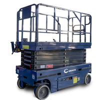 Plateforme élévatrice électrique 6m 8m 10m 12m, élévateur portable, plateforme de levage hydraulique mobile, plateforme élévatrice à ciseaux