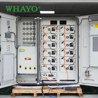 Armoire de stockage d'énergie LiFePO4 Whayo 100kW 125kW 215kWh 241kWh 261kWh – Système de batterie à grande échelle pour entreprises