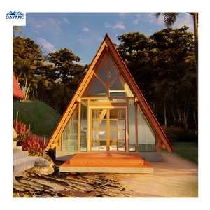 Case Modulari in Legno Stile Boutique Dayang, Basso Costo, Consegna Mondiale, Kit Bungalow Triangolare per Camper e Hotel - Product Image 1
