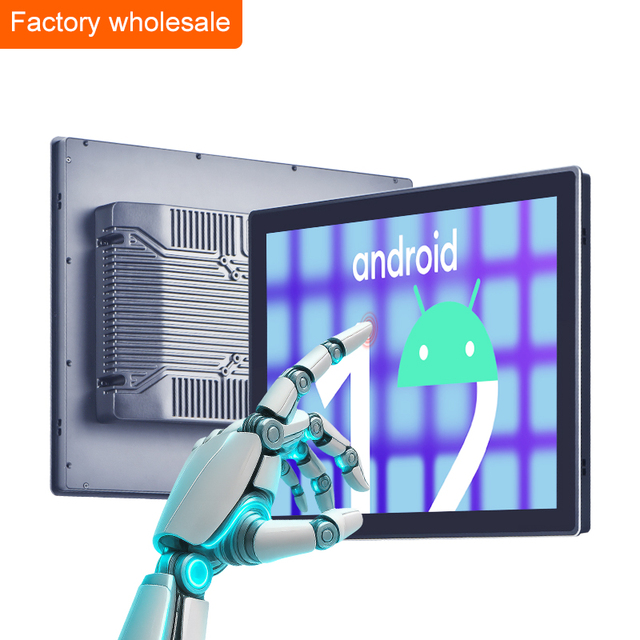 New Aluminum Alloy Fanless Industrial Embedded Touch Screen Tablet PC Smart Factory 15 Inch All-in-One Industrial Panel PC