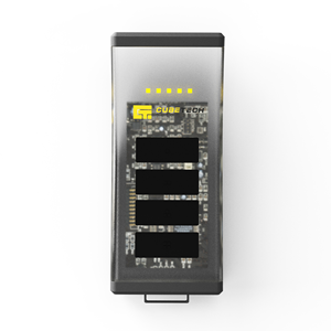 CUBETECH Control remoto de código rodante de 4 canales Control remoto transparente esmerilado Anti-amarilleo especial <span class=keywords><strong>para</strong></span> motores de puertas de garaje - Product Image 1