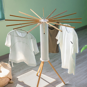 Séchoir à linge pliable portable, adapté à l'intérieur et à l'extérieur, rangement dissimulé, léger et pliable - Product Image 4