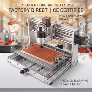 Mini CNC Router 3018 Max Masaüstü 3 Eksenli PCB Freze Makinesi Ahşap Deri Kağıt Özel Hediyeler için Lazer Gravür Makinesi Yeni - Product Image 1
