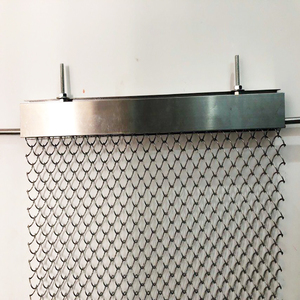 נירוסטה ארוג חוט שרשרת קישור סליל רשת עבור חיפוי קיר מפל - Product Image 5