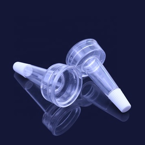 Tappo Contagocce in Plastica Trasparente Ambrata Bianca da 20mm con Testa a Corno in PE PP <span class=keywords><strong>per</strong></span> Flaconi di <span class=keywords><strong>Medicinali</strong></span> in Vetro, Fiale di Penicillina - Product Image 2