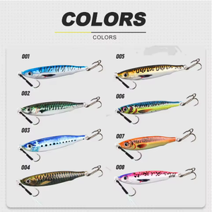 <span class=keywords><strong>Leurre</strong></span> de pêche en métal, jig coulant lent, jigging lent, 20g 30g 40g 60g 80g, <span class=keywords><strong>leurre</strong></span> dur de lancer, eau salée, artificiel, <span class=keywords><strong>brochet</strong></span>, bar, matériel de pêche - Product Image 4