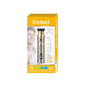 KEMEI Km-2243 Rasoio Professionale con Batteria da 1200mAh, Trimmer Europeo USB, Tagliacapelli Vintage T9 con Corpo in Metallo - Product Image 5