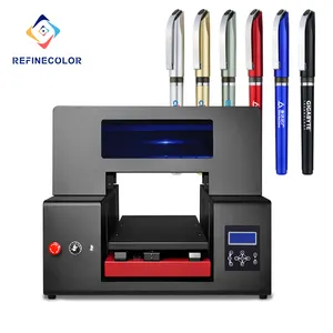 Refinecolor penjualan langsung RF3360 kartu id digital uv/casing telepon/kartu kunjungan mesin cetak otomatis