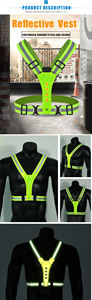 سترة السلامة شعار مخصص في الهواء الطلق ليلة دائم وضوح عالية سطوع عالية سترة عاكسة موحدة الأمن - Product Image 3