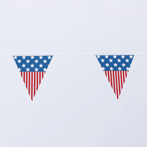 Wholesale Trending New Arrivals Festival Party <strong>Triangle</strong> Hanging <strong>String</strong> <strong>Flag</strong> Processing USA Bunting <strong>Flags</strong> for Decoration - Product Image 5