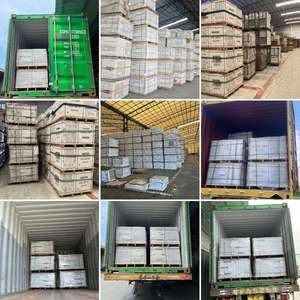 Carreau de mosaïque en verre brillant moderne 20x20mm parquet carré pour murs intérieurs caractéristique hôtel piscines style européen - Product Image 5