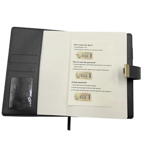 Regalo de mujer logotipo personalizado 2025 planificador de diario hebilla magnética diario bloqueado recargable con caja cuaderno diario de cuero PU con cerradura - Product Image 4