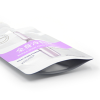 Sachets souples cosmétiques avec bec verseur, personnalisés, en aluminium laminé, pour soins de la peau