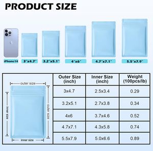 Dây kéo khóa nhôm lá <span class=keywords><strong>Ziplock</strong></span> Túi phẳng, cà phê thực phẩm lưu trữ túi có thể khóa kéo túi dây kéo - Product Image 4