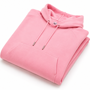 Sweat-shirt à capuche court et ample pour femme, couleur unie, hiver, style streetwear décontracté, avec logo frontal - Product Image 3