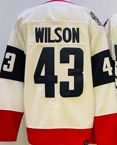 เสื้อเจอร์ซีย์เล่นฮอกกี้น้ำแข็งสำหรับผู้ชาย43ควินน์ Hughes 40 elias pettersson 10 pavel Bure US เย็บปักลายแบบอเมริกัน - Product Image 3