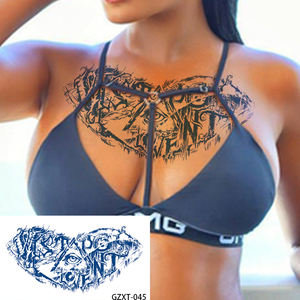 Tatuajes Temporales Impermeables y Respetuosos con el Medio Ambiente <span class=keywords><strong>para</strong></span> <span class=keywords><strong>Hombres</strong></span> y Mujeres Tatuajes <span class=keywords><strong>de</strong></span> <span class=keywords><strong>Pecho</strong></span> y Espalda <span class=keywords><strong>de</strong></span> Larga Duración - Product Image 4