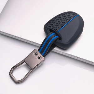 Funda para Llave de Toyota Hilux <span class=keywords><strong>Vigo</strong></span> Yaris Corolla Rav4 Vitz Echo Old 2 con Llavero, Antirrayaduras, Antigolpes, Agarre Suave, Cubierta Antipolvo - Product Image 4