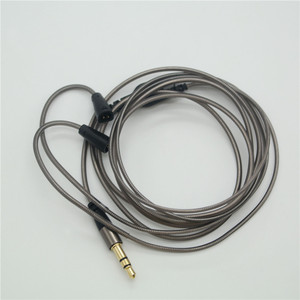 Replacement <b>Audio</b> <b>Cable</b> For Ie80 Ie8 Ie8i Headphones 1.2M Metal Braided 3.5mm Jack Tin Plated Copper <b>Digital</b> Products - Product Image 1