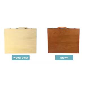 Biefa Wps150 Nghệ Thuật Và Thủ Công Mỹ Nghệ Vật Liệu Vẽ Nguồn Cung Cấp 150 Mảnh Sang Trọng Bằng Gỗ <span class=keywords><strong>2</strong></span> Màu Sắc Sáng Tạo Hộp Quà Tặng Vẽ Tranh Nghệ Thuật Thiết Lập Kit - Product Image 4