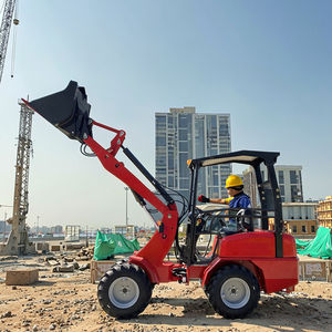 La Chine a articulé 800kg 1000kg hydrostatique Diesel/électrique Mini chargeuse sur pneus 4WD Mini chargeur pelle chargeur <span class=keywords><strong>à</strong></span> <span class=keywords><strong>vendre</strong></span> - Product Image 1