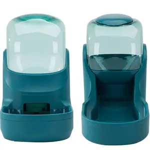 Factory Supply Automatic Feeder Non-slip Large Capacity Bottom Detachable Drinking Pet Feeder