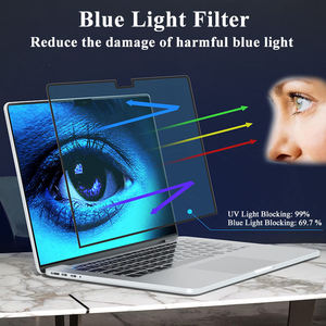 Protection d'écran pour ordinateur portable en PET 2.5D haute transparence, anti-radiation, anti-lumière bleue, prix usine, certifiée TUV - Product Image 2
