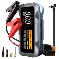 High Power Car Jump Starter with Compressor and Air Pump Emergency Automotive Tool