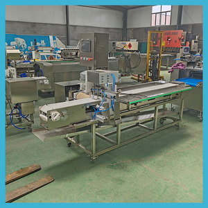 Thương mại thép không gỉ Kebab Thịt Nướng Xiên thịt mặt đất mặc chuỗi Maker Máy tự động nướng thịt xiên máy - Product Image 3