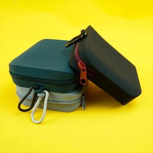 Portable Minimalist <b>Waterproof</b> <b>Silicone</b> Wallets & Pet Travel Bags With Zipper Closure for Men and Women Outdoor Use - Product Image 6