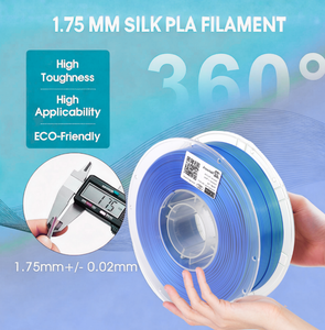 Filamento de Seda PLA de 22 Números, Precio Razonable, Material para Impresora 3D, Filamento para Impresión 3D para Juguetes y Adornos - Product Image 3