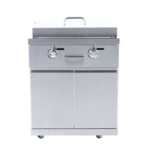 Modular Ngoài Trời Bbq tủ với lò nướng bánh pizza <span class=keywords><strong>griddle</strong></span> bồn rửa tủ lạnh thép không gỉ nhà bếp trạm tùy chỉnh - Product Image 5