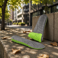 Semelles intérieures 4D Cloud respirantes pour le sport et le confort, avec trous de ventilation, absorption des chocs, soutien de la voûte plantaire, antidérapantes et flexibles