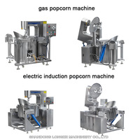 Machine à pop-corn industrielle SUS304 Machine automatique de fabrication de pop-corn multifonctionnel aromatisé au chocolat caramel