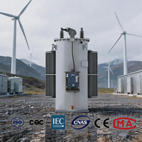 Régulateur de tension automatique immergé dans l'huile 14,4KV 19,9KV 500KVA avec affichage numérique et protection contre la surchauffe