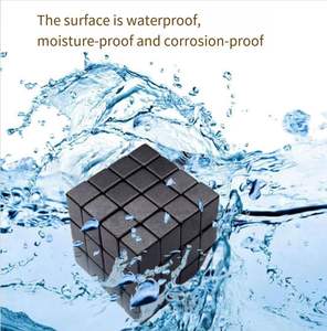Imanes industriales de neodimio de tierras raras Ndfeb de alto rendimiento personalizados materiales magnéticos de bloque cuadrado de <span class=keywords><strong>cubo</strong></span> de bola de níquel permanente - Product Image 5