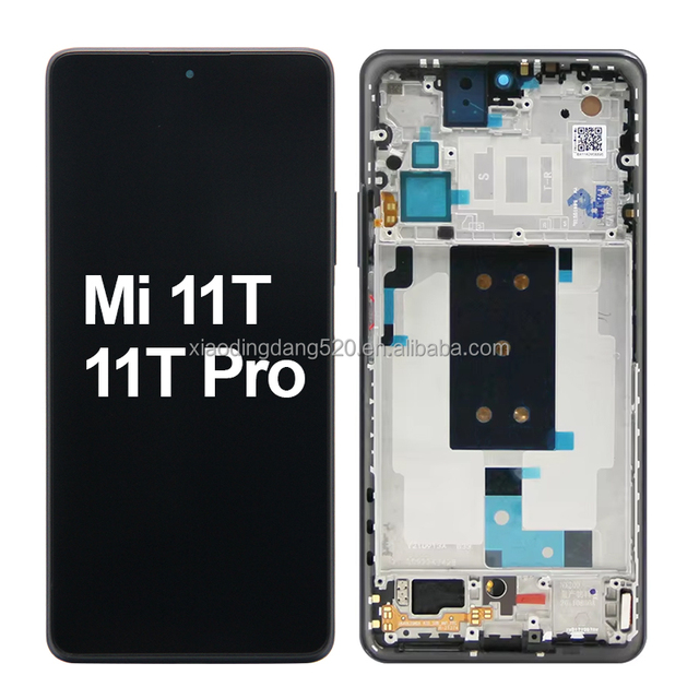 TFT Mi 11T Cell Phone Afficher Schermo Touch Panel Digitizer Full Assembly Replacement Display Screen Mi 11T Pro Lcd for Xiaomi