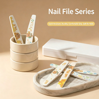 Limes à ongles professionnelles, design ergonomique et mignon, lime à ongles en papier de verre pour le modelage des ongles, outil durable pour la manucure et la pédicure