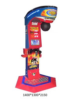 Machine de boxe électronique King Boxer à monnayeur, testeur de force, machine de jeu de récompense pour divertissement intérieur adulte