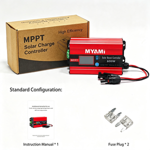 Contrôleur de charge solaire Fonsoul 600W 15A, convertisseur réglable 48V 60V 72V <span class=keywords><strong>MPPT</strong></span>, courant d'entrée maximal, amplificateur <span class=keywords><strong>DC</strong></span>, batterie Lifepo4 - Product Image 6