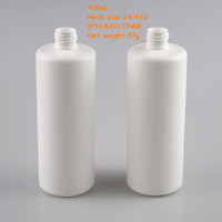 Cylindre cosmétique en plastique PE de 400 ml pour lotion capillaire