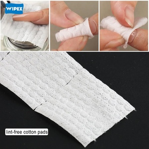 WIPEX 325 lingettes pour ongles, lingettes en papier pour dissolvant de vernis à ongles, nettoyage des ongles, rouleau de manucure - Product Image 6
