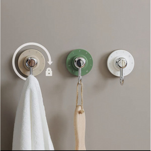 Gancho de Succión Estilo Nórdico, Gancho Individual con Capacidad de Carga de 3-5 kg, Material ABS, Gancho de Pared para Cocina y Baño, Sin Necesidad de Perforación - Product Image 2