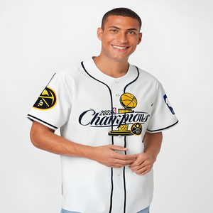 Impression par sublimation du nom et du numéro de l'équipe <span class=keywords><strong>Maillot</strong></span> de baseball personnalisé à séchage rapide pour l'équipe des <span class=keywords><strong>Lakers</strong></span> - Product Image 2