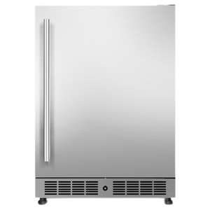 Refrigerador bajo encimera NUELEAD NE-355 eléctrico, refrigerado por aire, con pantalla digital, 130L, de acero inoxidable, para uso doméstico y comercial. - Product Image 3