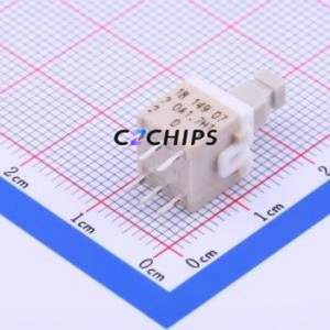 PVA2OAH11.7NV2 Push Button Switch Through hole Component (THT) Switch No Lock Square Button Through Hole 100mA - Product Image 1