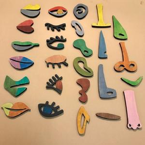Rompecabezas de madera de <span class=keywords><strong>cara</strong></span> Montessori para niños, juguete educativo para edades tempranas, Arte Abstracto <span class=keywords><strong>Picasso</strong></span>, juego Facial, desarrollo de la inteligencia artística - Product Image 6
