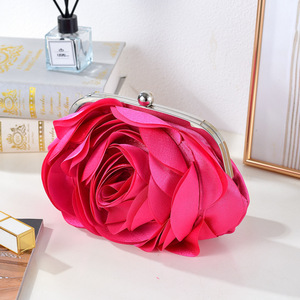 Nouvel Arrivage Sac à Main Floral Élégant Pochette de Mariée Tendance pour Robe de Mariage Design Géométrique Sacs de Soirée de Luxe Vente en Gros - Product Image 5
