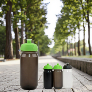 Bouteilles d'eau de sport portables de type pression écologiques sans BPA de qualité alimentaire avec logo personnalisé Bouteille de vélo en plastique - Product Image 5